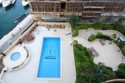 Lovely 1-Bedroom Apartment In The Heart Of Dubai Marina 외부 사진